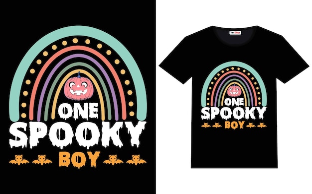 Conception De T-shirt Drôle D'halloween