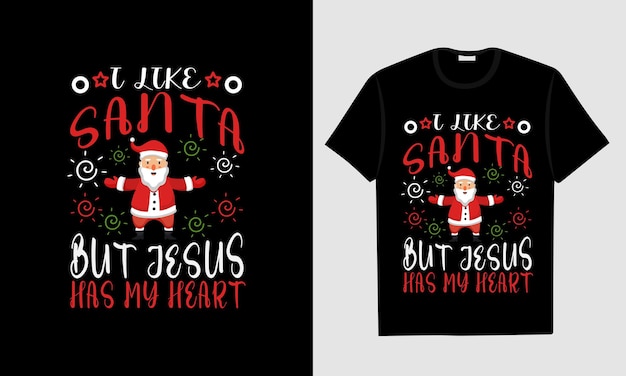 Conception De T-shirt Du Jour De Noël, Conception De T-shirt De L'équipe De Noël