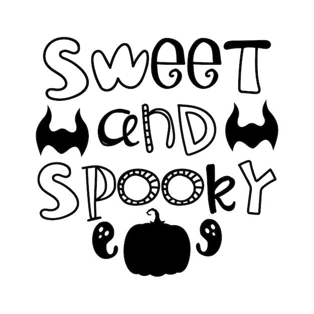 Conception De T-shirt D'halloween, Svg D'halloween