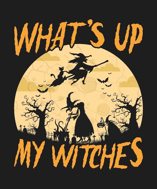 Conception De T-shirt Halloween Vecteur Halloween