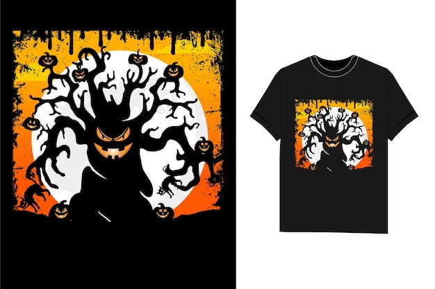 Conception De T-shirt Halloween