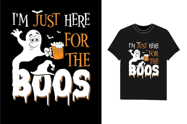 Conception de t-shirt Halloween