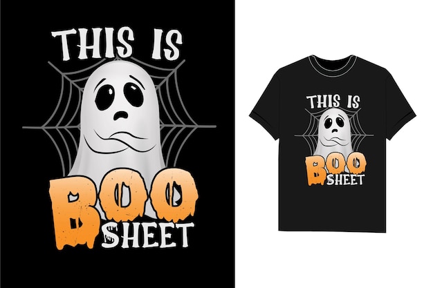 Conception de t-shirt Halloween