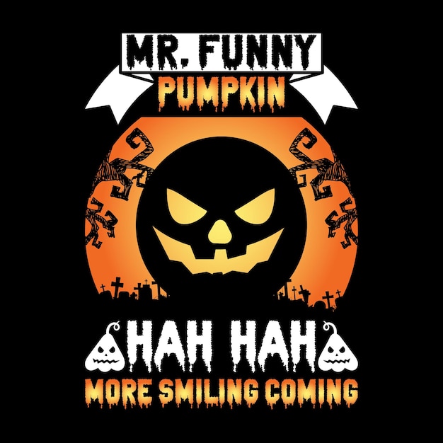 Conception De T-shirt Halloween