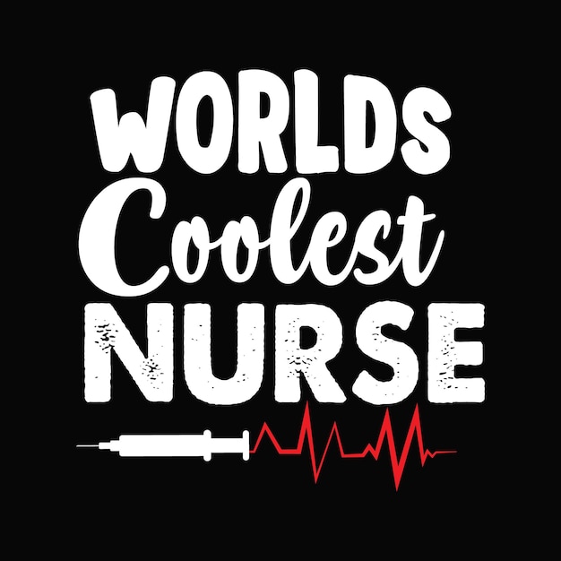 conception de t-shirt infirmière