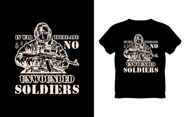 Conception De T-shirt De La Journée Des Anciens Combattants