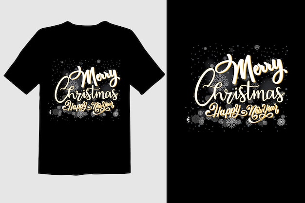 Conception de t-shirt Joyeux Noël du Nouvel An 2024