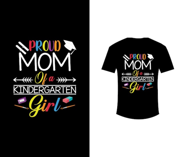 Conception De T-shirt Maman De La Maternelle