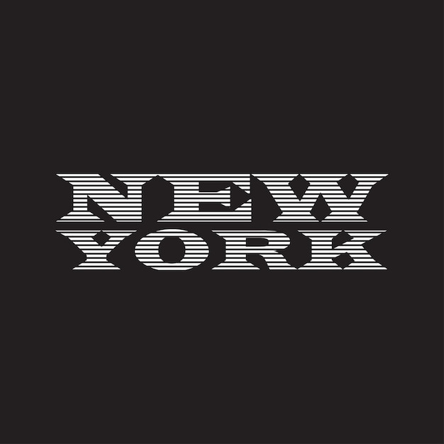 Conception De T-shirt New York