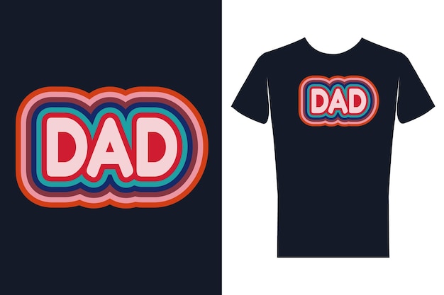 Conception De T-shirt Papa