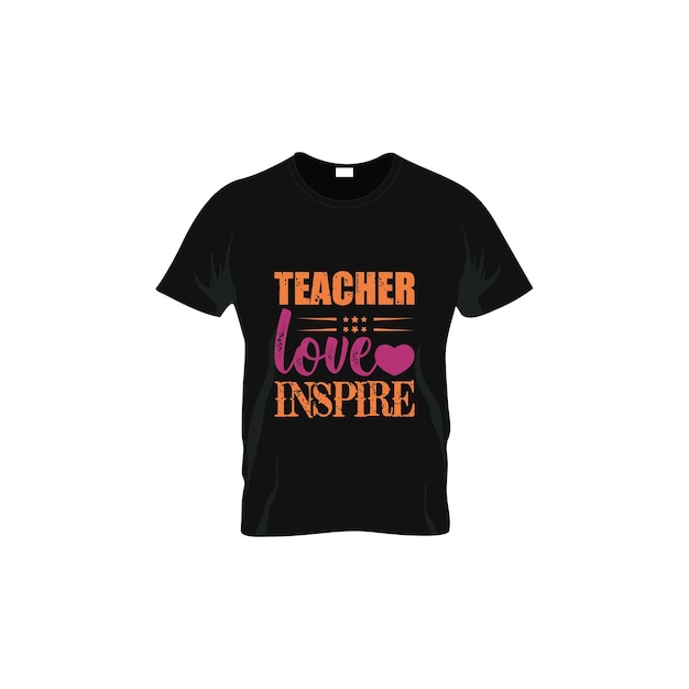 .Conception de t-shirt de professeur