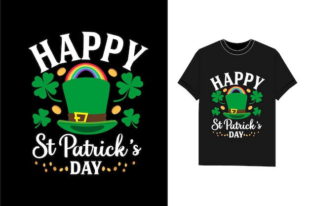 Vecteur conception de t-shirt de la saint-patrick