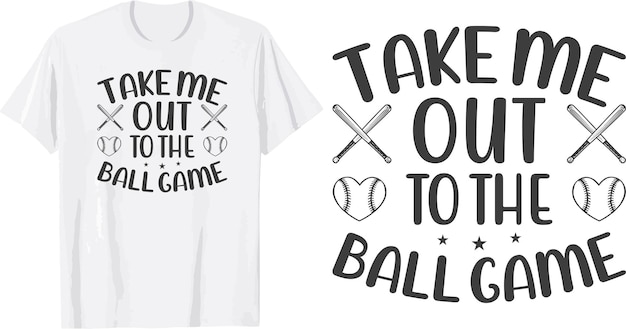 Conception De T-shirt Svg De Baseball