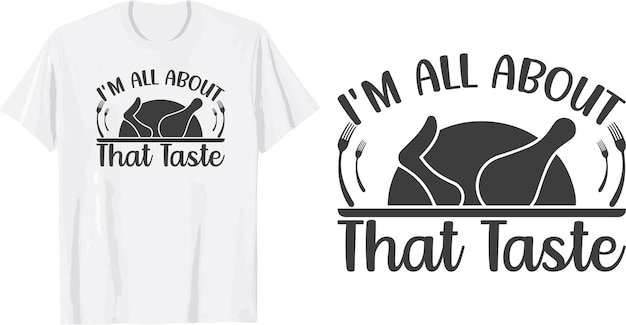 Conception De T-shirt Svg De Cuisine