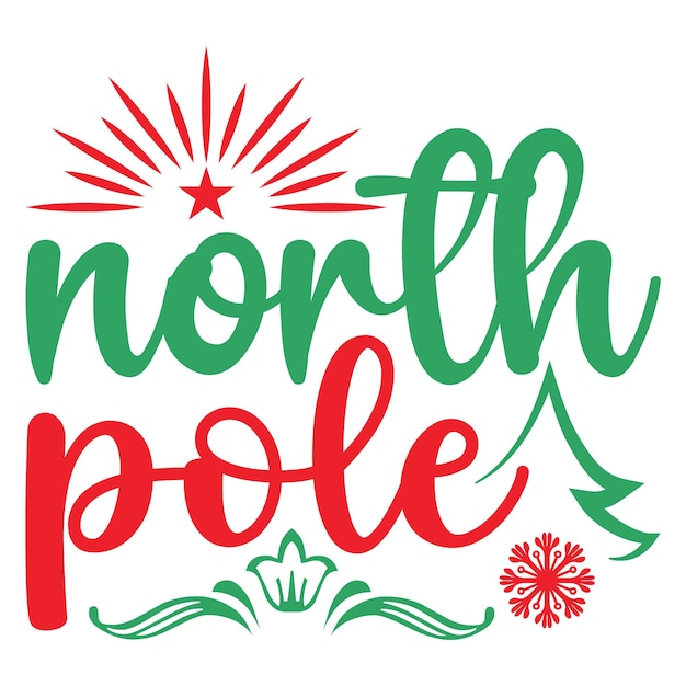 Conception de t-shirt SVG de Noël