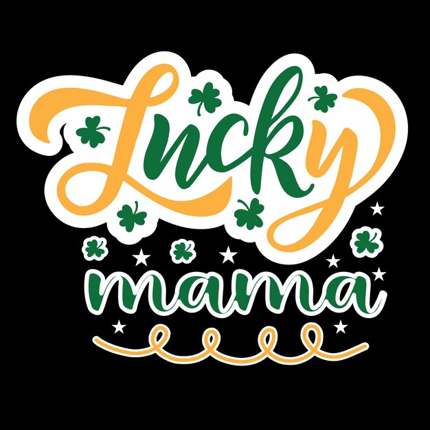 Conception De T-shirt Svg De La Saint-patrick