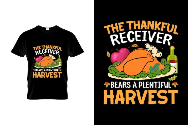 Conception De T-shirt De Thanksgiving Ou Conception D'affiche De Thanksgiving Ou Conception De Chemise De Thanksgiving