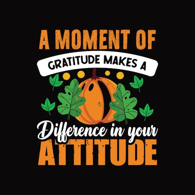 Conception De T-shirt De Thanksgiving Day