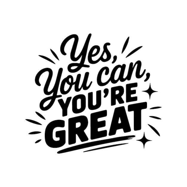 Conception de t-shirt de typographie de motivation