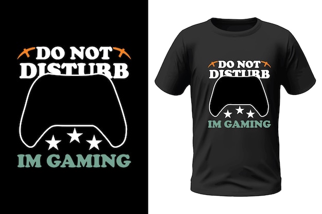 Vecteur conception de t-shirts de jeu