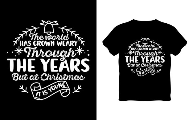 Conception de t-shirts de Noël