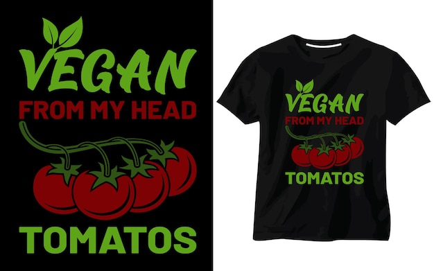Conception De T-shirts Pour La Journée Mondiale Du Végétalisme