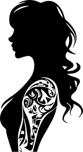 Conception De Tatouage De Visage De Femmes 2