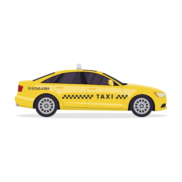 Conception de taxi isolée