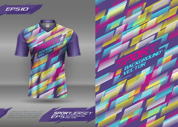 Conception De Texture Abstraite De Maillot De Sport Pour La Sublimation Football Racing Gaming Motocross Cyclisme