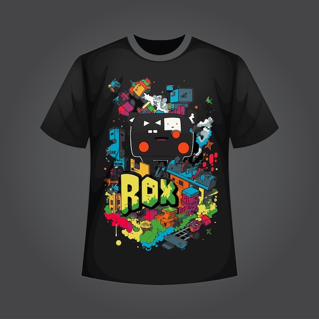 Vecteur conception de tshirt admdevlin roblox