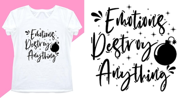 Conception De Typographie Pour T-shirt Imprimé Et Plus