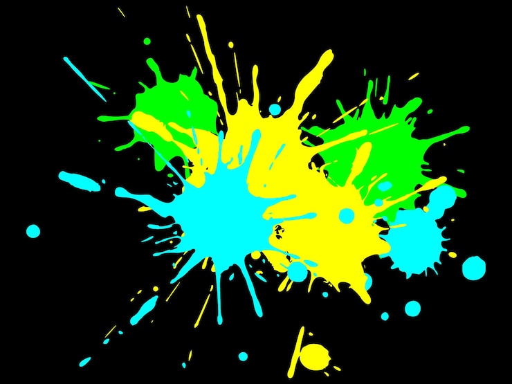 Vecteur conception de vecteur de couleur splash