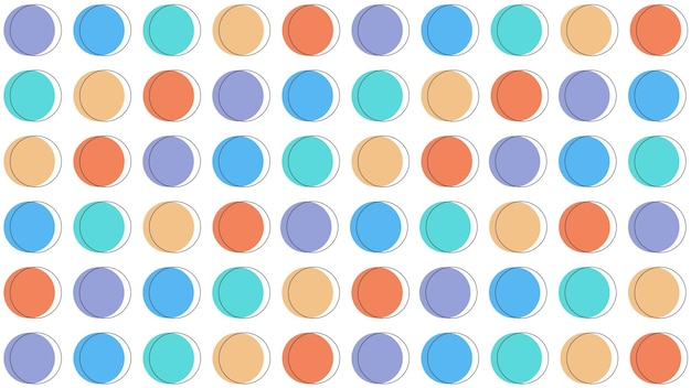 Conception De Vecteur De Fond Coloré Motif Géométrique Sans Soudure