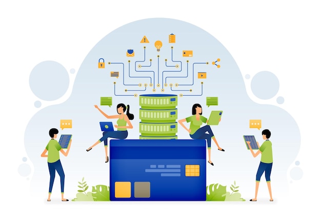 Conception Vectorielle Des Activités Financières Traitées Dans Le Système De Base De Données Pour La Conservation Des Demandes De Prêt Par Carte De Crédit