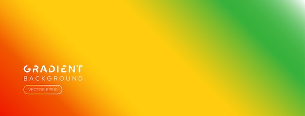 La conception vectorielle du décor d'arrière-plan gradient de la bannière d'été arc-en-ciel colorée