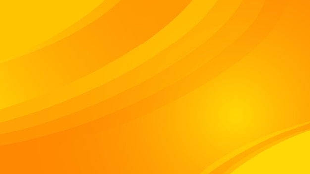 Vecteur conception vectorielle de fond orange
