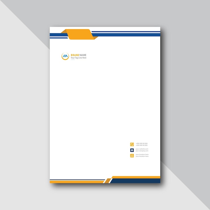 Vecteur conception vectorielle unique pour les billets d'affaires et d'entreprise de taille a4