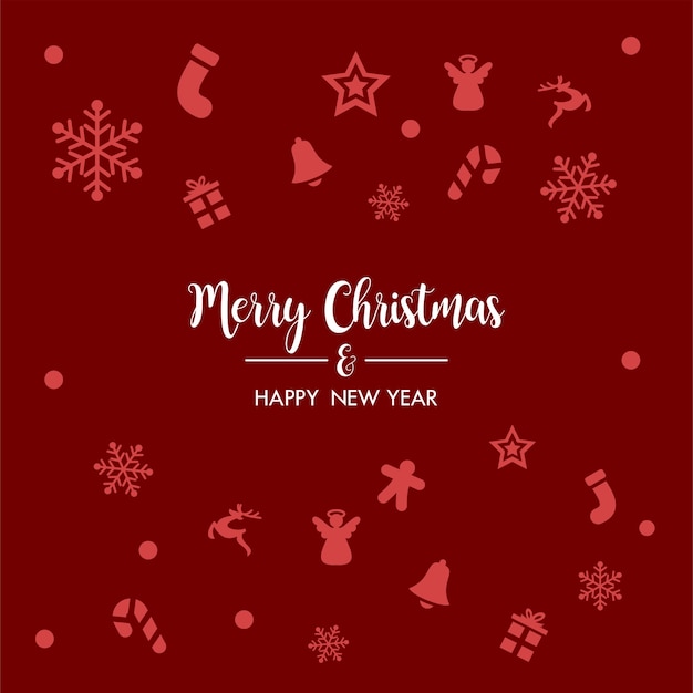 conceptions de cartes de Noël