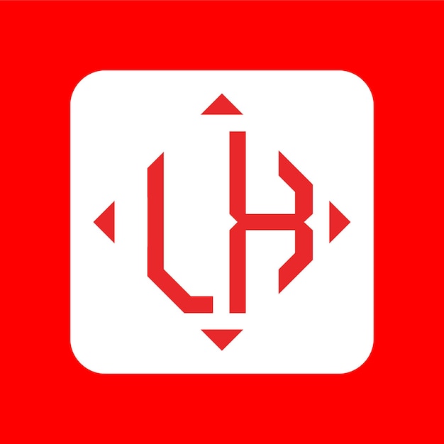 Des conceptions créatives simples du logo initial du monogramme LX