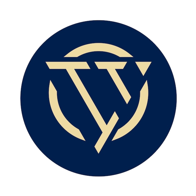 Des conceptions créatives simples de monogrammes initiaux de logos informatiques