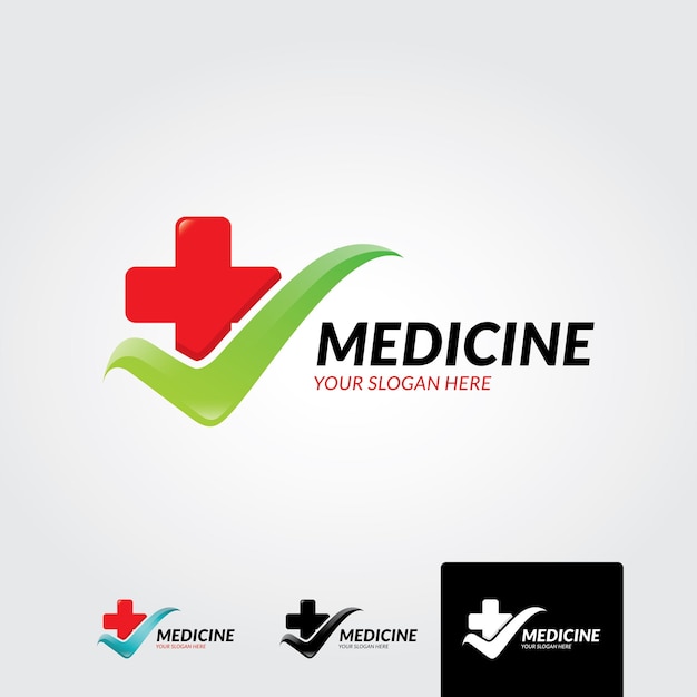 Vecteur conceptions de logos médicaux numériques vecteur de conceptions de logos de soins de santé numériques