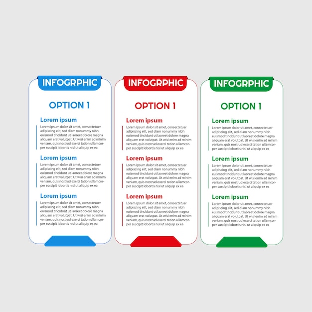 Vecteur conceptions de modèles d'infographie