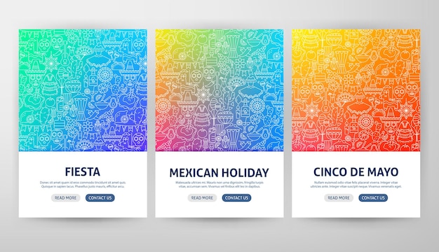 Concepts De Circulaires Cinco De Mayo