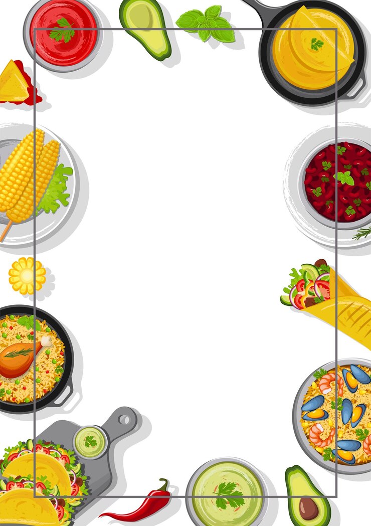 Concevoir un flyer avec la cuisine latino-américaine