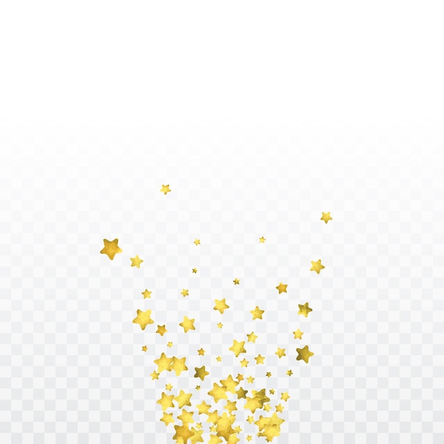 Confettis ronds dorés.