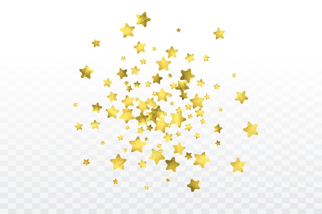 Confettis ronds dorés.