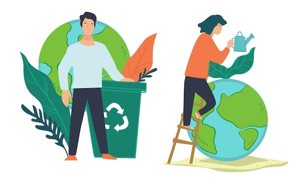 Conservation et protection de la nature recyclage