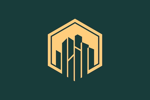 Construire des éléments de conception de logo avec un concept créatif de style unique