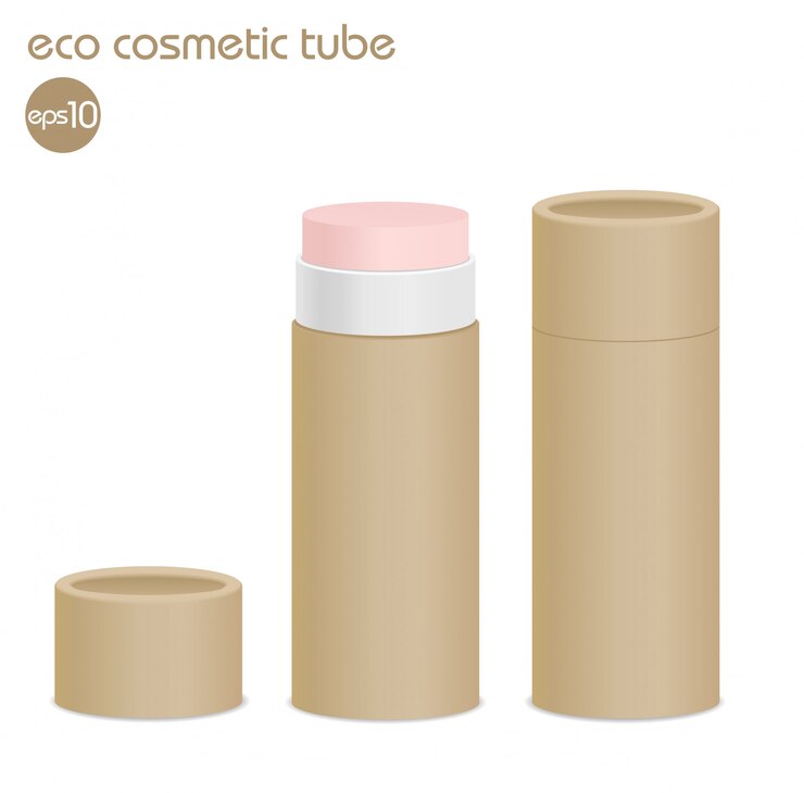 Contenants cosmétiques éco marron