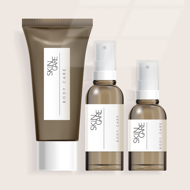 Conteneur de produits d'emballage de soins de la peau